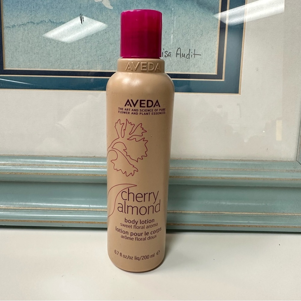 Aveda cherry almond body lotion 6.7 fl oz/200 ml